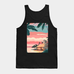 Hawaii Painting Tank Top